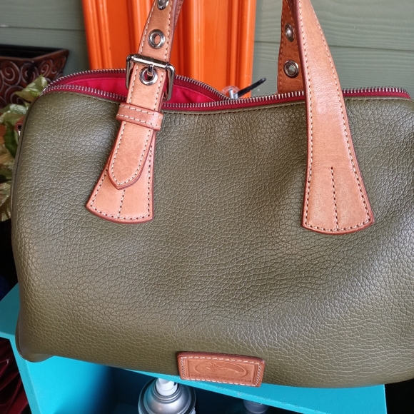 Dooney & Bourke Handbags - LADIES LEATHER SATCHEL BAG BY DOONEY & BOURKE